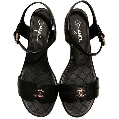 black chanel flat sandals|where to buy chanel flats.